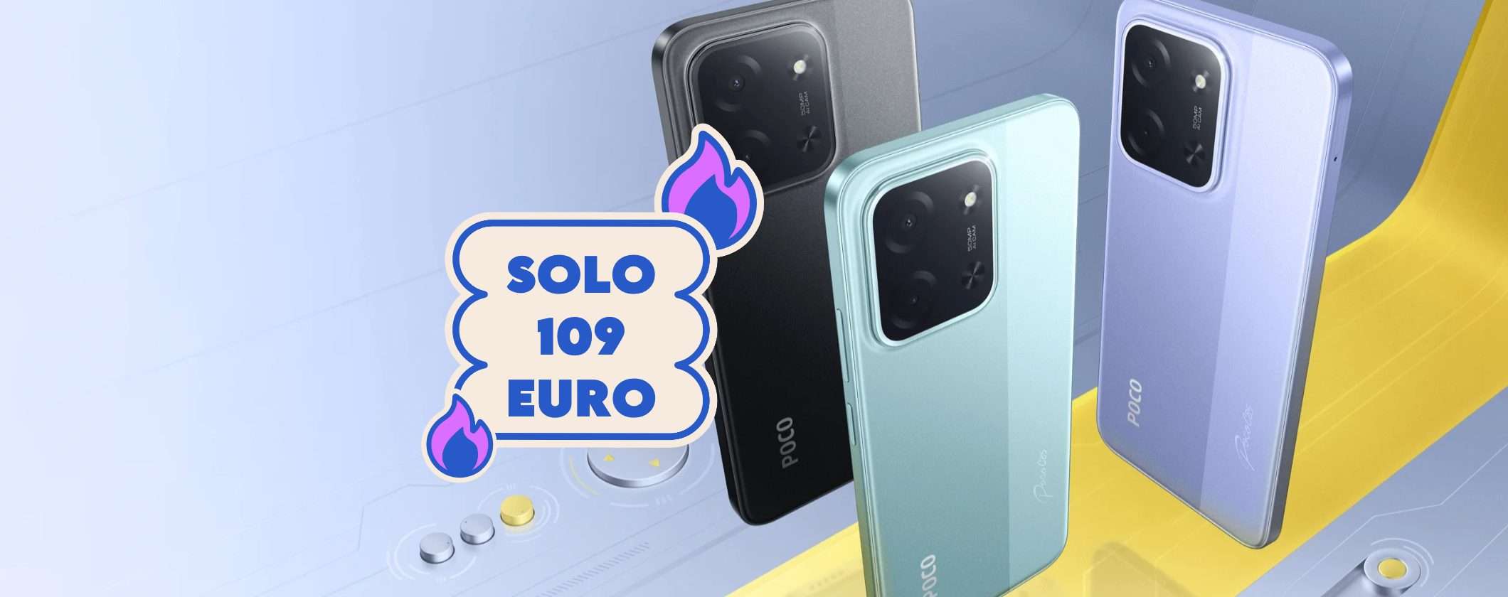 Lo Xiaomi POCO C85 costa niente alla Festa Prime: per te solo 109€