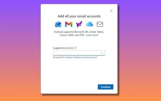 Microsoft semplifica l'aggiunta di account iCloud a Outlook