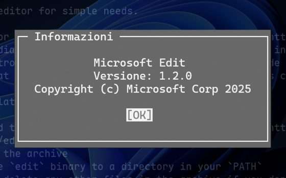 Microsoft Edit, l'editor di testo semplice che mancava a Windows 11