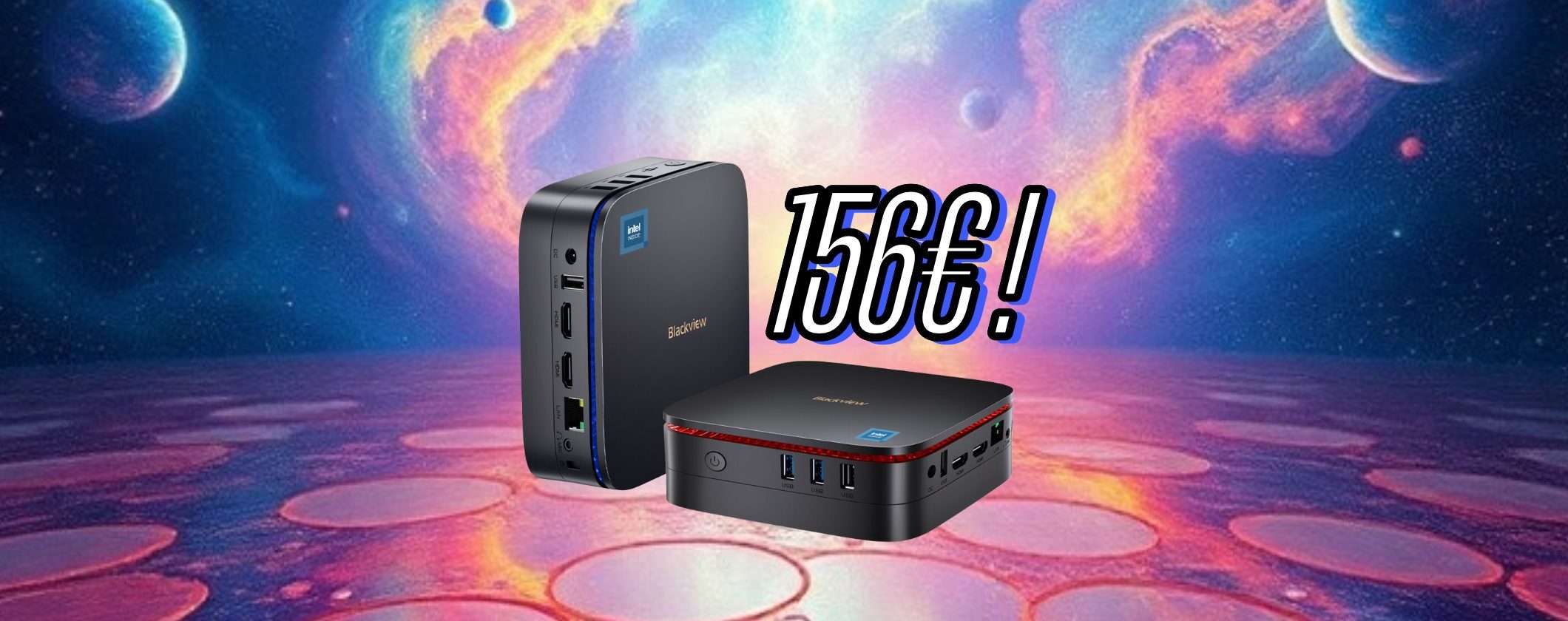 Mini PC 16GB + 512GB a soli 159€ è un REGALO vero e proprio