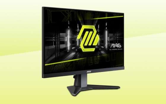 Monitor gaming MSI MAG 256F a 89 euro: è TUTTO VERO