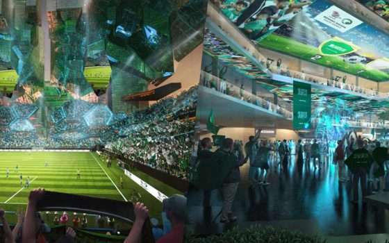 La bufala dello stadio sopra il grattacielo