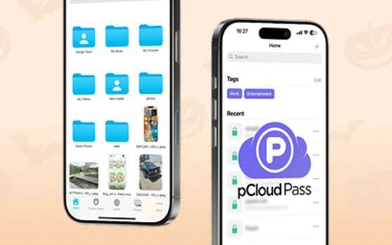 Promo Halloween pCloud: pacchetto cloud e password manager a prezzo scontato