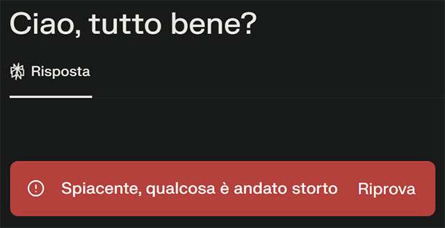 Il down di Perplexity del 20 ottobre 2025