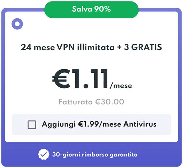 L'offerta di PrivadoVPN