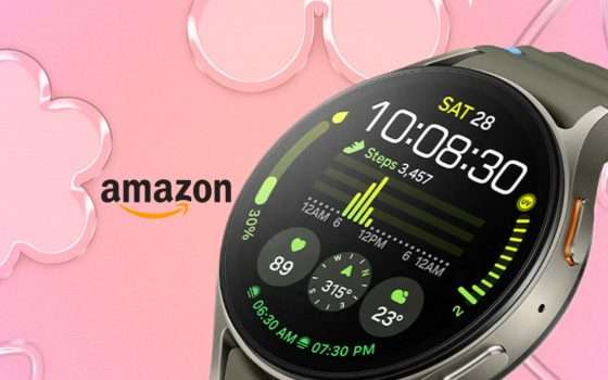 Samsung Galaxy Watch7: FOLLIA a 162€ con la Festa Prime di Amazon