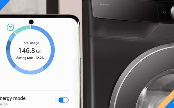 La lavatrice di Samsung con l'AI è in offerta per i clienti Prime