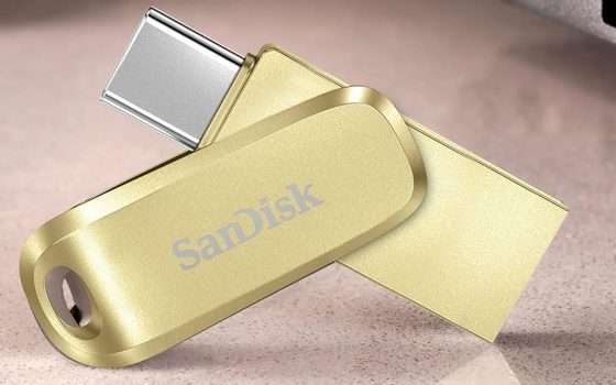 Pendrive 2-in-1 SanDisk da 128 GB: affare d'oro su Amazon