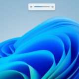 Windows 11, spostare l'indicatore del volume e della luminosità