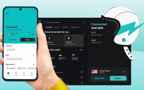 La VPN premium di Surfshark a 1,99 €/mese con 3 mesi gratis
