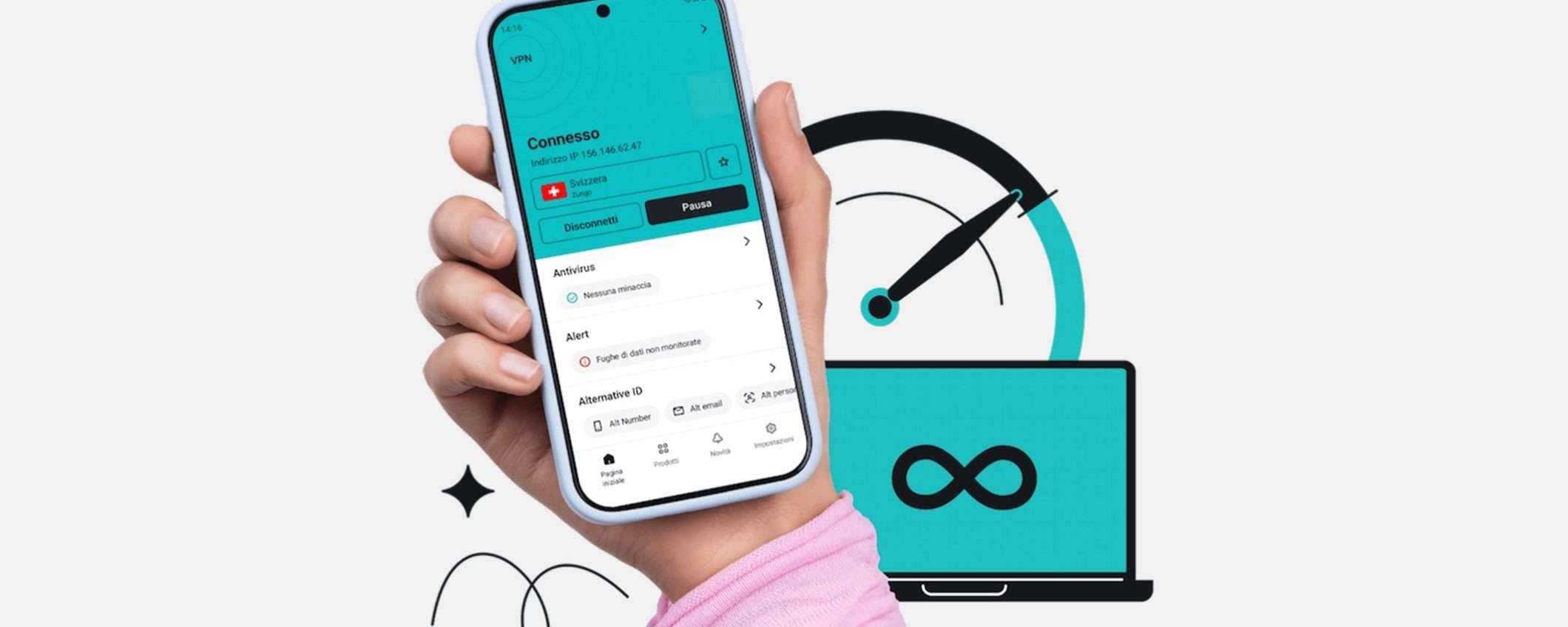 Surfshark VPN, connessione super sicura a meno di 2 euro al mese