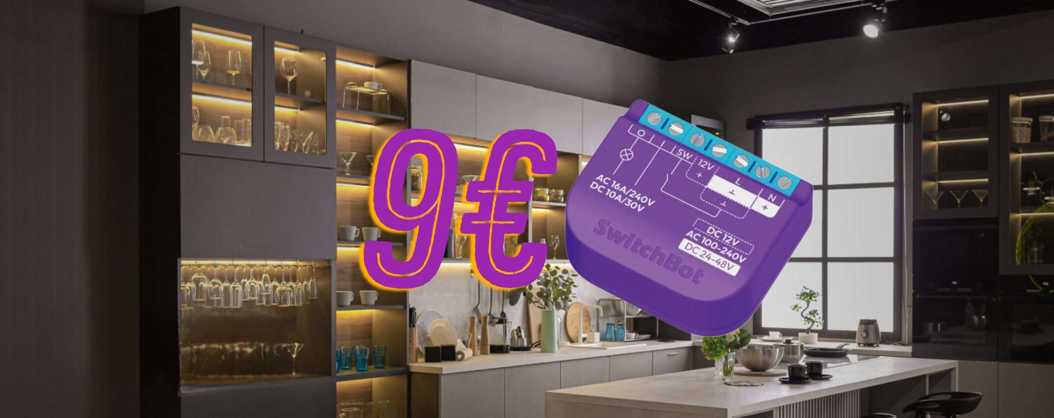 SwitchBot Smart Relay Switch 1: solo 9€ alla Festa delle Offerte Prime