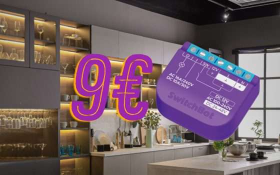 SwitchBot Smart Relay Switch 1: solo 9€ alla Festa delle Offerte Prime