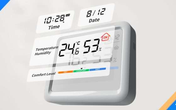 Festa Prime: giù il prezzo della stazione meteo Wi-Fi di SwitchBot