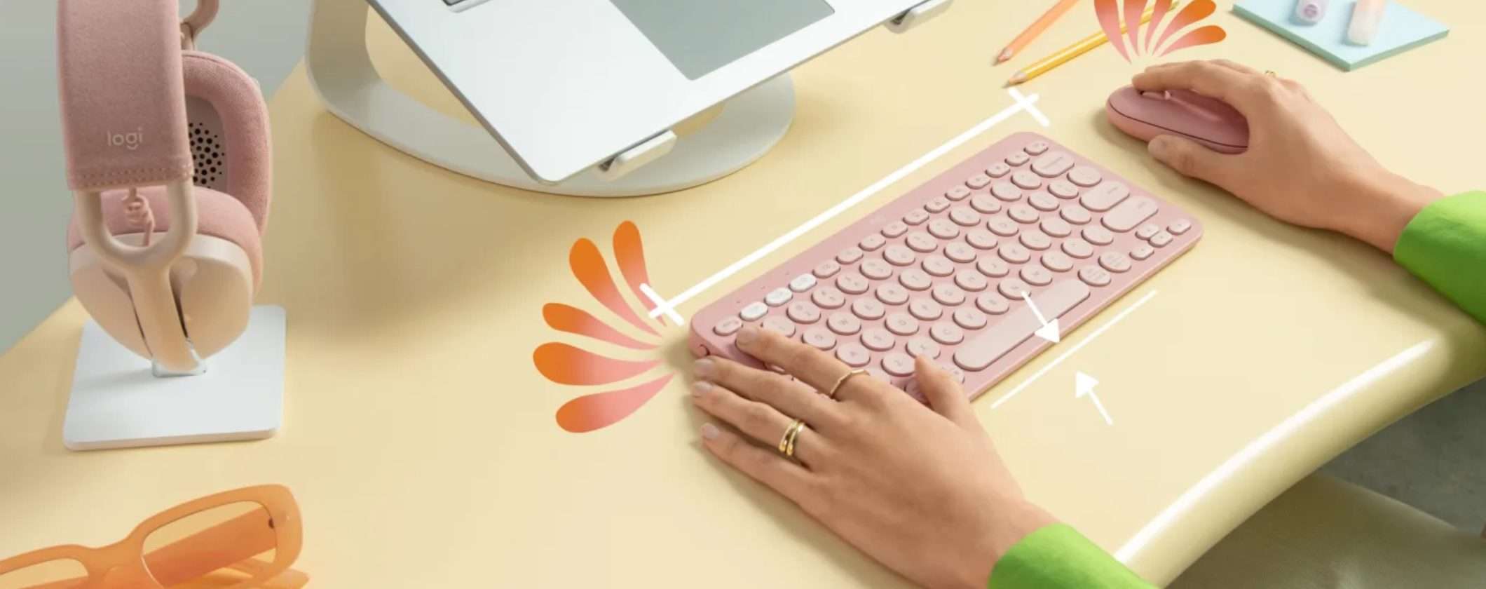 Tastiera Bluetooth Logitech Pebble Keys 2 con meno di 30€ su Amazon