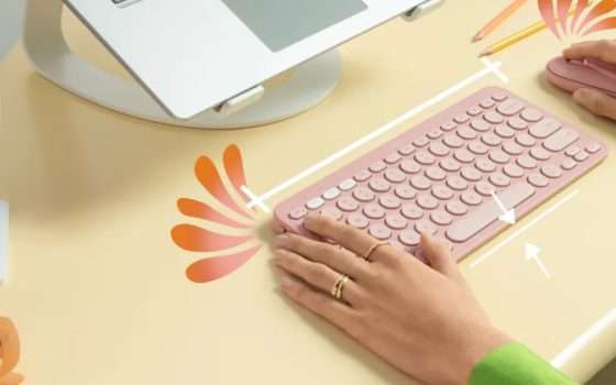 Tastiera Bluetooth Logitech Pebble Keys 2 con meno di 30€ su Amazon