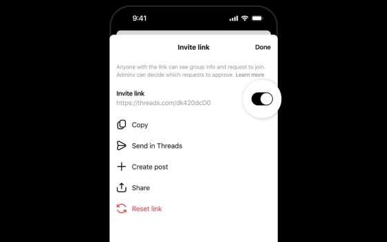 Threads, chat di gruppo fino a 50 persone e DM in Europa