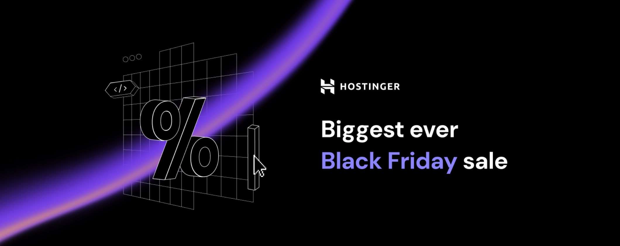 Vai online oggi con Hostinger in offerta all'80% di sconto