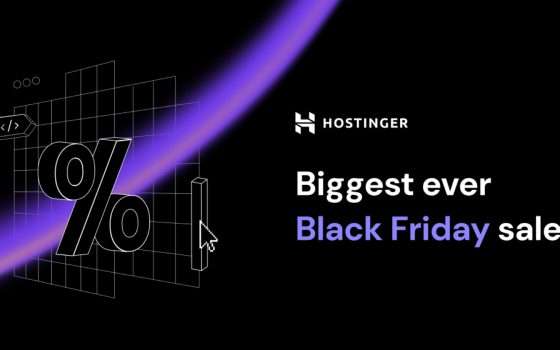 Vai online oggi con Hostinger in offerta all'80% di sconto