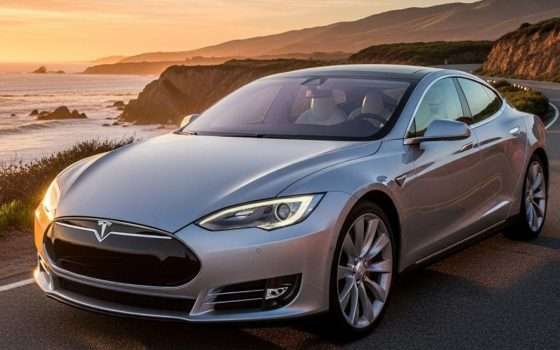 La Tesla che guida da sola... ma è tutta una messa in scena
