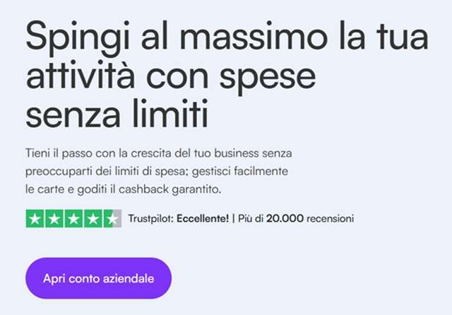 vivid spese senza limiti