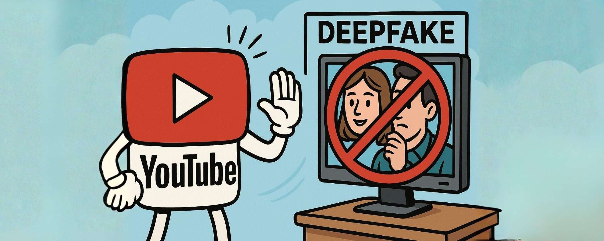 YouTube lancia l'AI anti-deepfake per proteggere i creator famosi