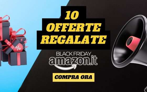 Black Friday Amazon 2025: le 10 migliori offerte da acquistare