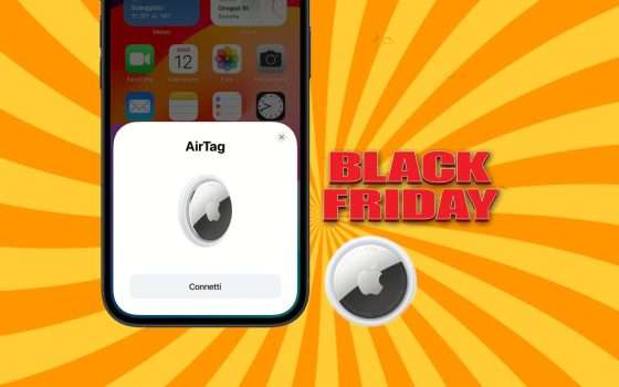 4 Apple AirTag sotto i 90€ con il Black Friday di Amazon