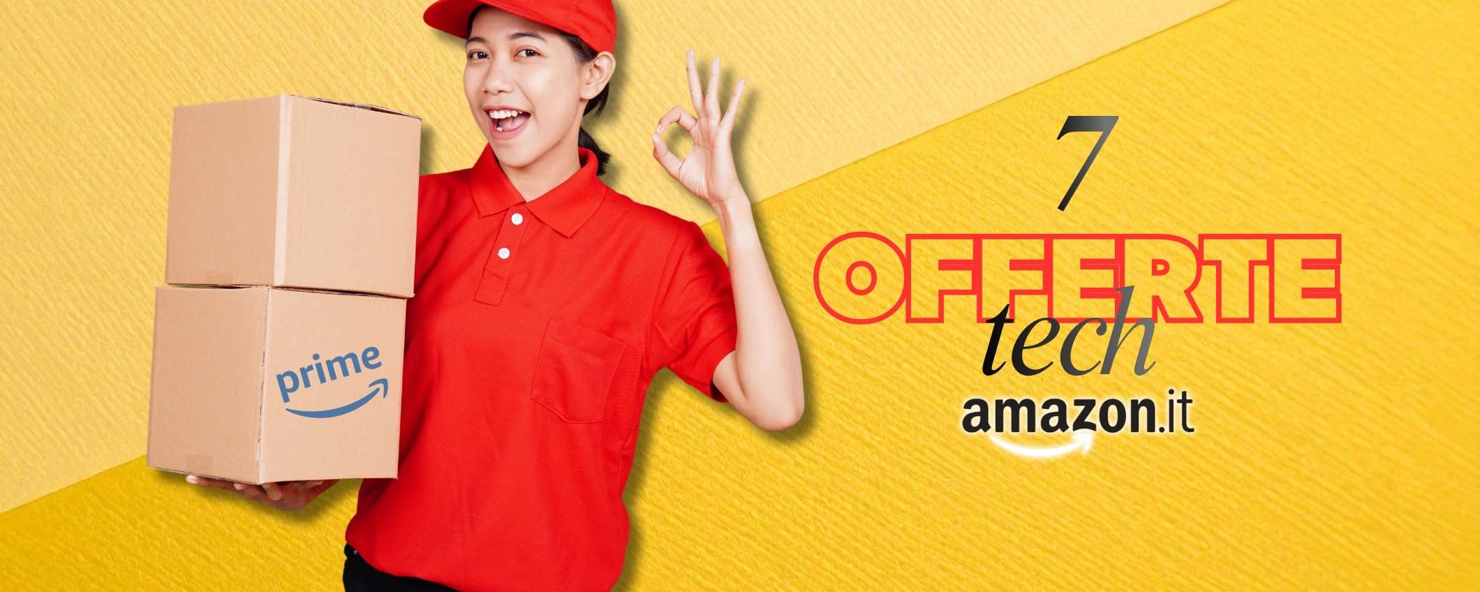 7 offerte Amazon tecnologiche: smartphone con sconti fino a 700€