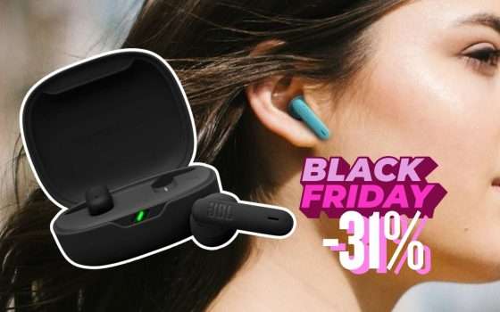 Se cerchi un paio di auricolari con le JBL Wave Flex 2 spendi solo 55€