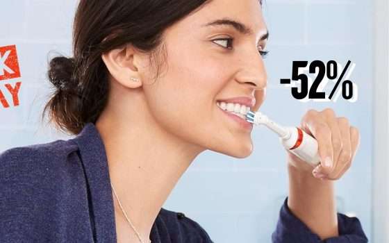 Oral-B Smart 4 4500 costa soli 49€ al Black Friday di Amazon: denti sani