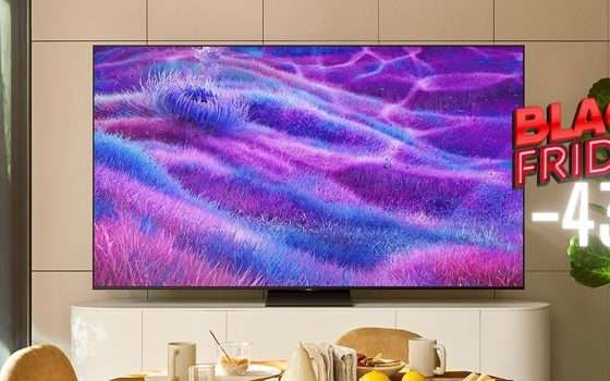 È ancora Black Friday per la Samsung Smart TV Neo QLED 4K da 55