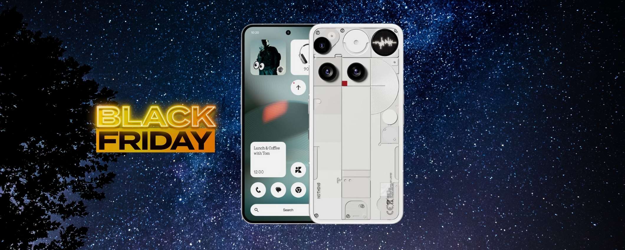 Nothing Phone (3) ha due sconti (uno è nascosto) e diventa BEST BUY