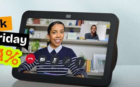 SVUOTATUTTO Echo Show 8: svenduto per il Black Friday Amazon