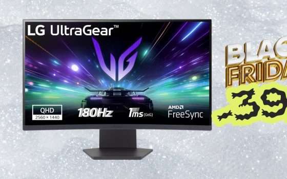LG UltraGear ti avvolge con schermo curvo 27