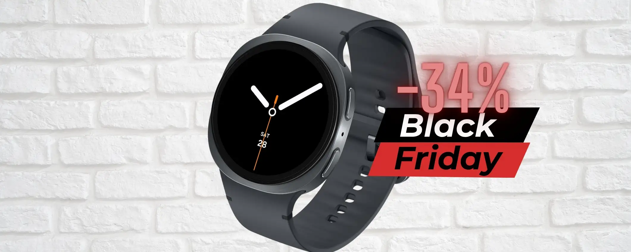 Samsung Galaxy Watch8 al minimo storico per il Black Friday Amazon