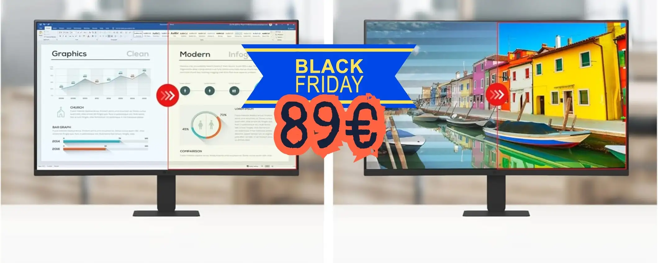 Neanche 90€ per questo monitor LG 27″ IPS con risoluzione FHD@100Hz