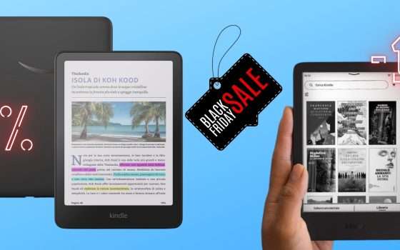 Kindle colorato o classico? Entrambi i modelli scontati al Black Friday