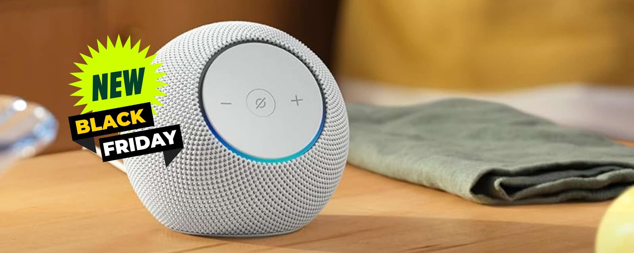 Il nuovissimo Amazon Echo Dot Max è in sconto grazie al Black Friday