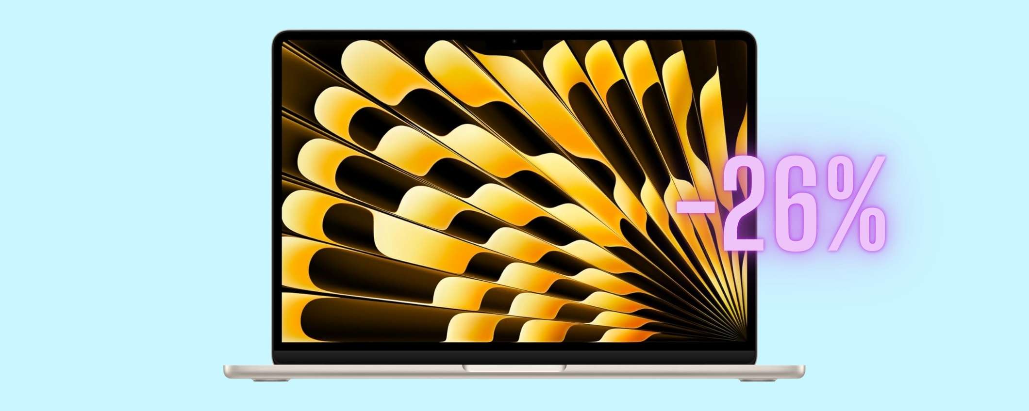 Apple MacBook Air 13″ con chip M4 a 879€ è da comprare ORA (16+256GB)