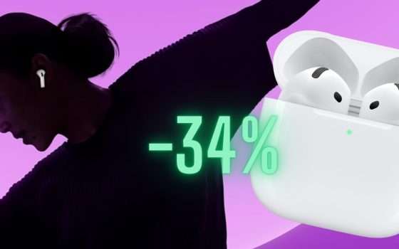 Apple AirPods 4 costano appena 99€ con lo sconto Black Friday