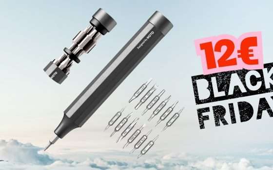 Set 24 in 1 di cacciaviti magnetici e di precisione: per 12€ sono TOP