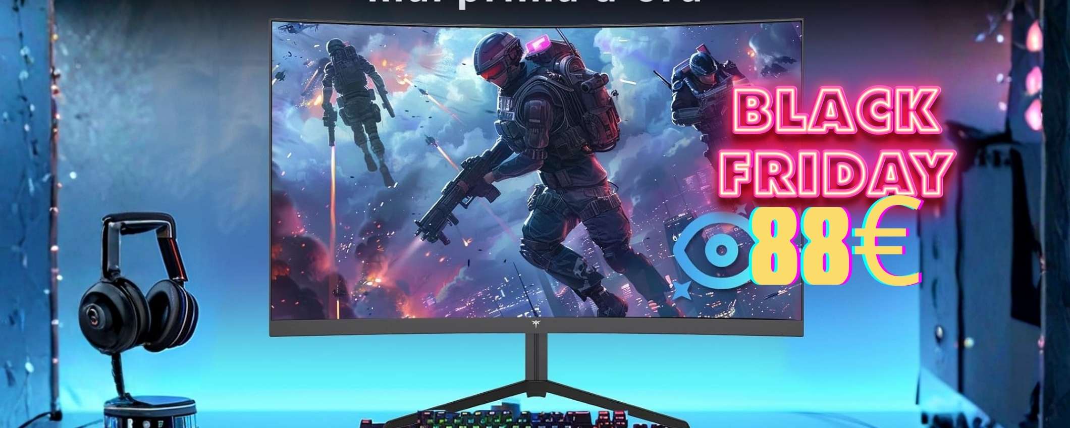 monitor curvo 24" KTC