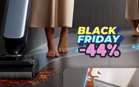 Tineco Floor One S9 Artist fa pulire i pavimenti in una passata (-44%)
