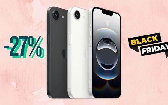 Amazon sconta iPhone 16e 128GB e crolla a prezzo clamoroso: bombetta
