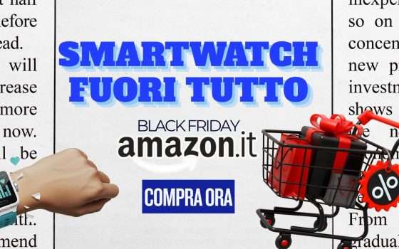 Black Friday Amazon 2025: i migliori smartwatch a prezzi stracciati