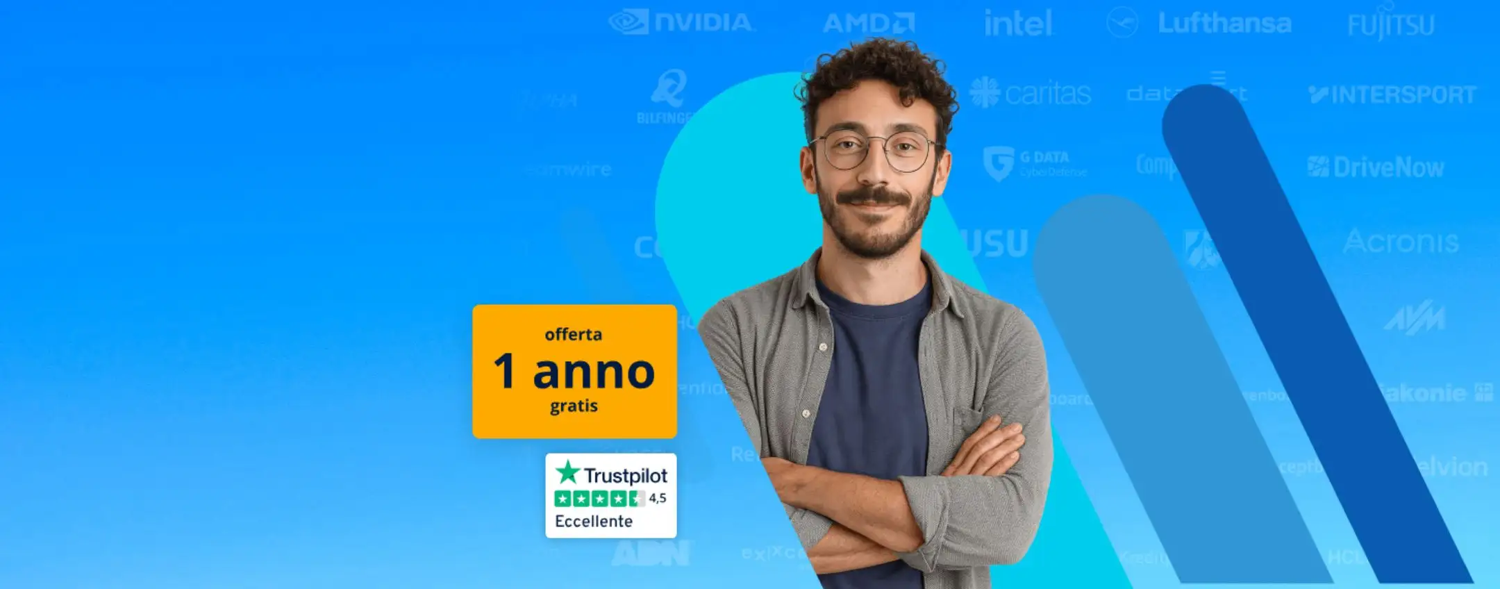 Vuoi un sito web? IONOS regala 12 mesi di hosting (con dominio, SSL e 200GB)