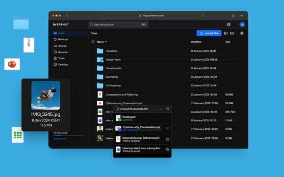 Proteggi i tuoi dati con Internxt Drive e VPN al 90% di sconto