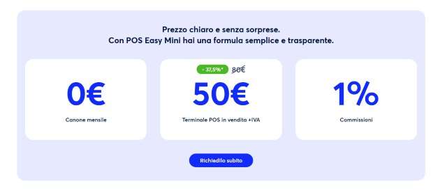 POS Easy Mini prezzo