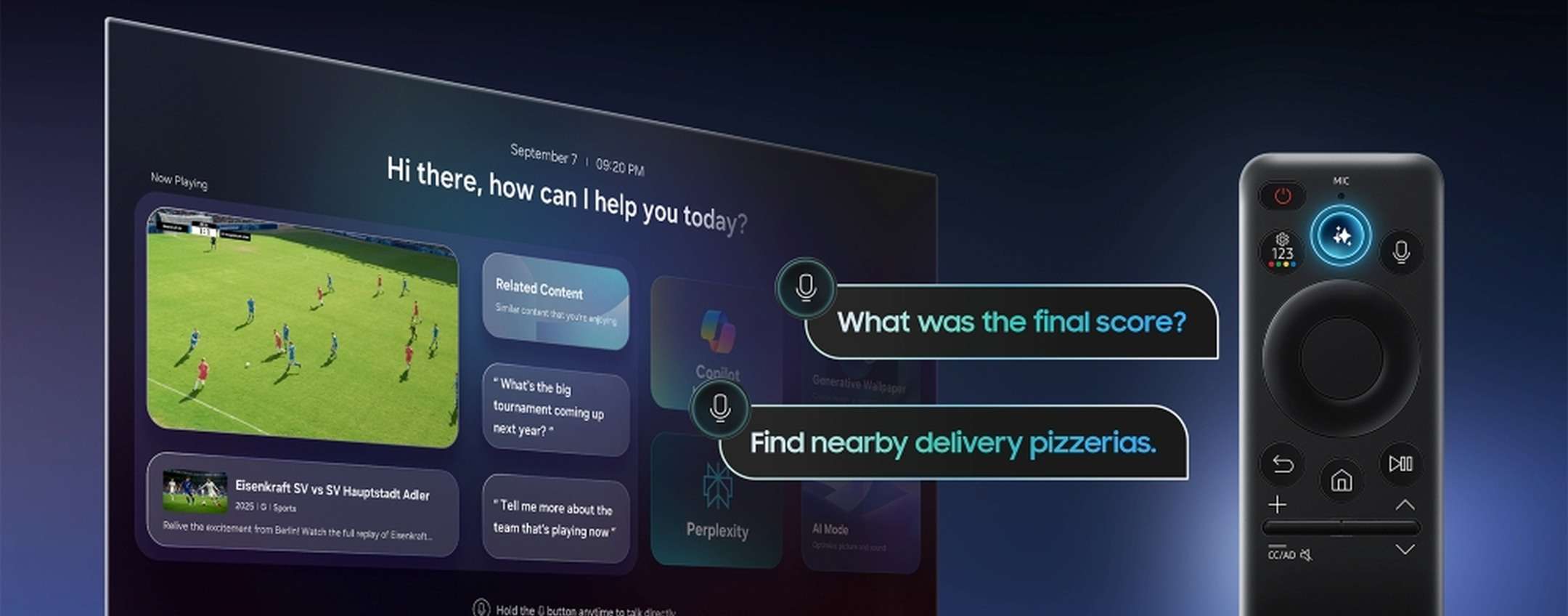 Vision AI Companion: nuova versione di Bixby su smart TV